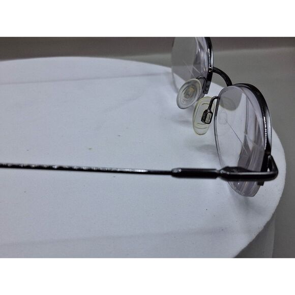 Oscar 205 Col.010 Made in Korea 47-20-140 Half Rim Wire Eyeglasses Frame - Picture 9 of 13
